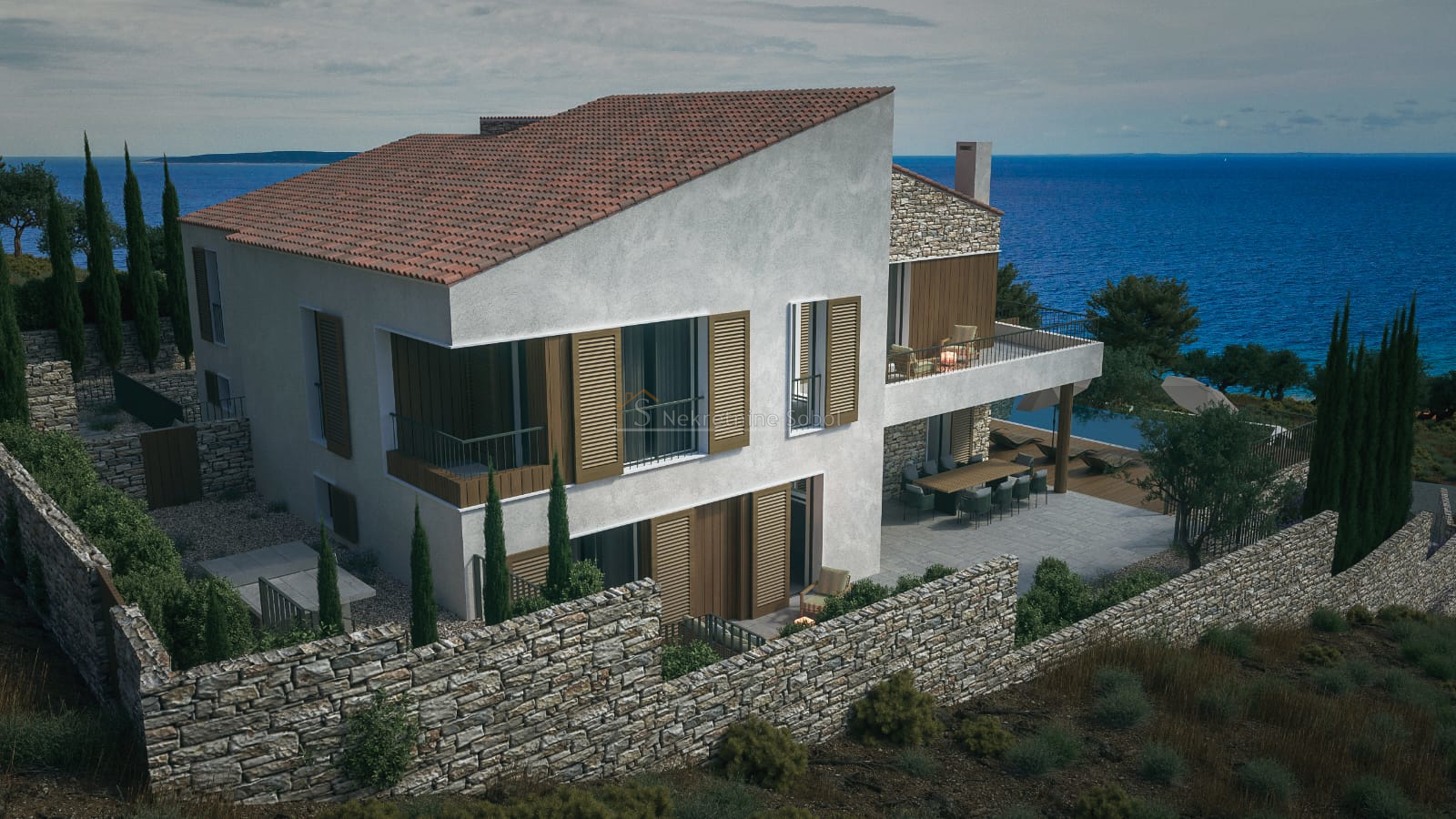 Miholašćica, Otok Cres - Vila, 268 m2
