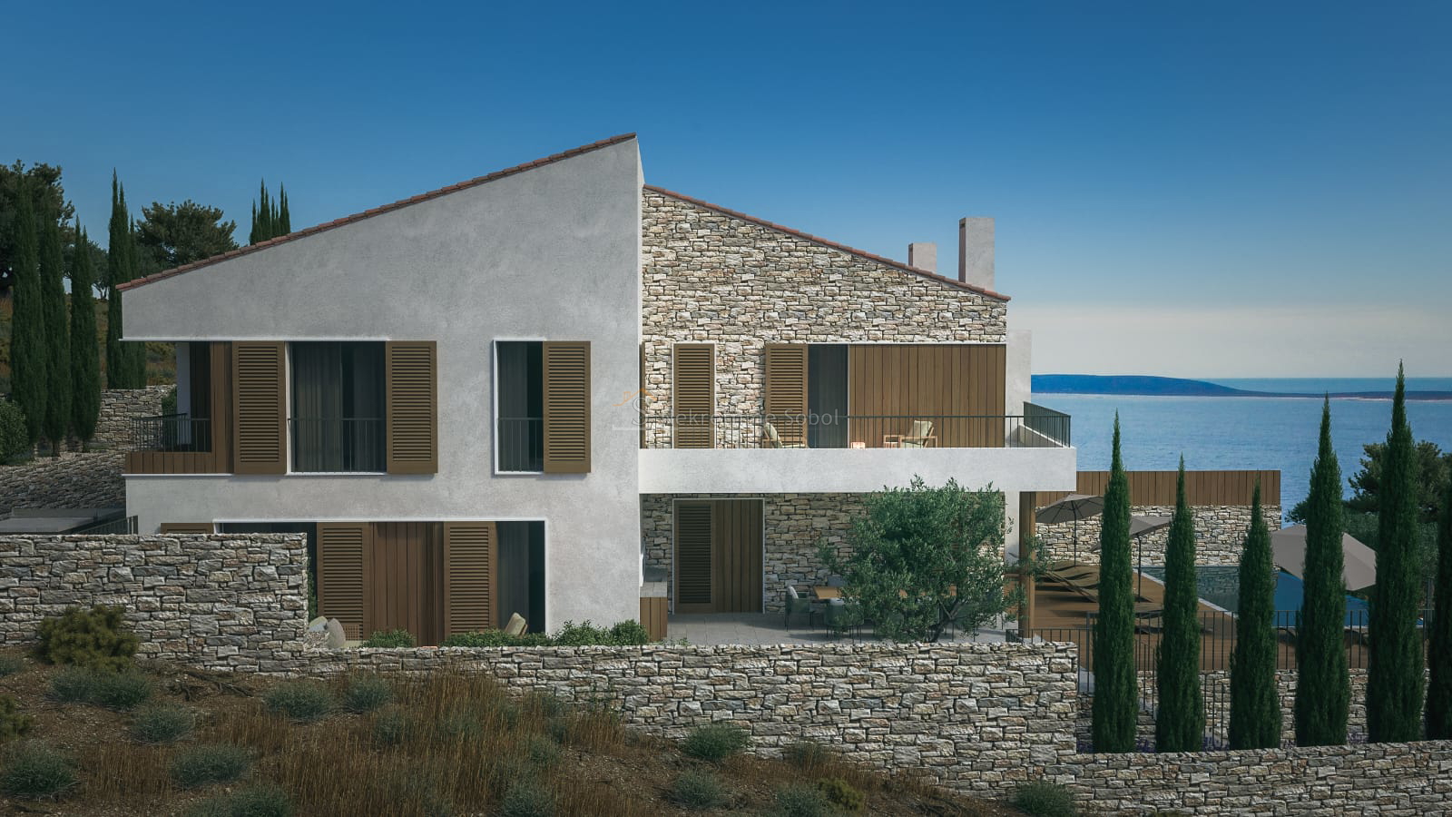 Miholašćica, Otok Cres - Vila, 268 m2