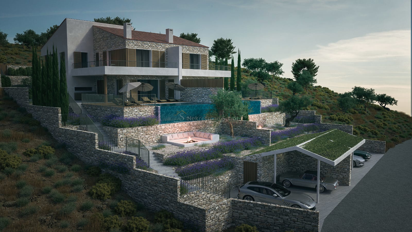 Miholašćica, Otok Cres - Vila, 268 m2