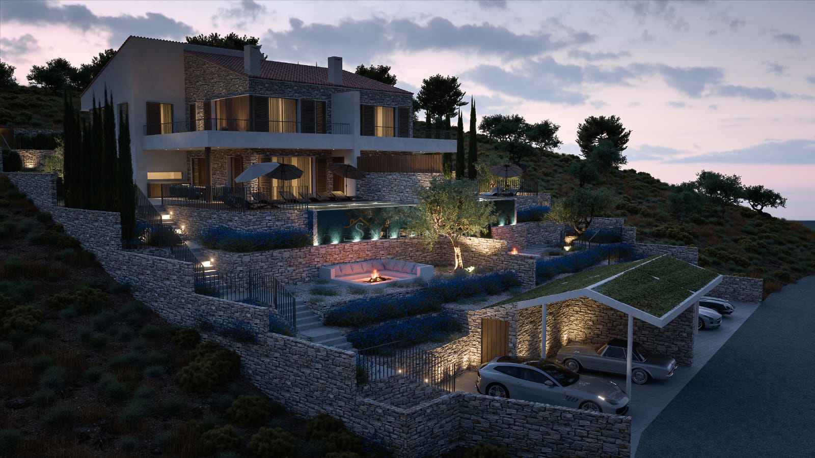 Miholašćica, Otok Cres - Vila, 268 m2