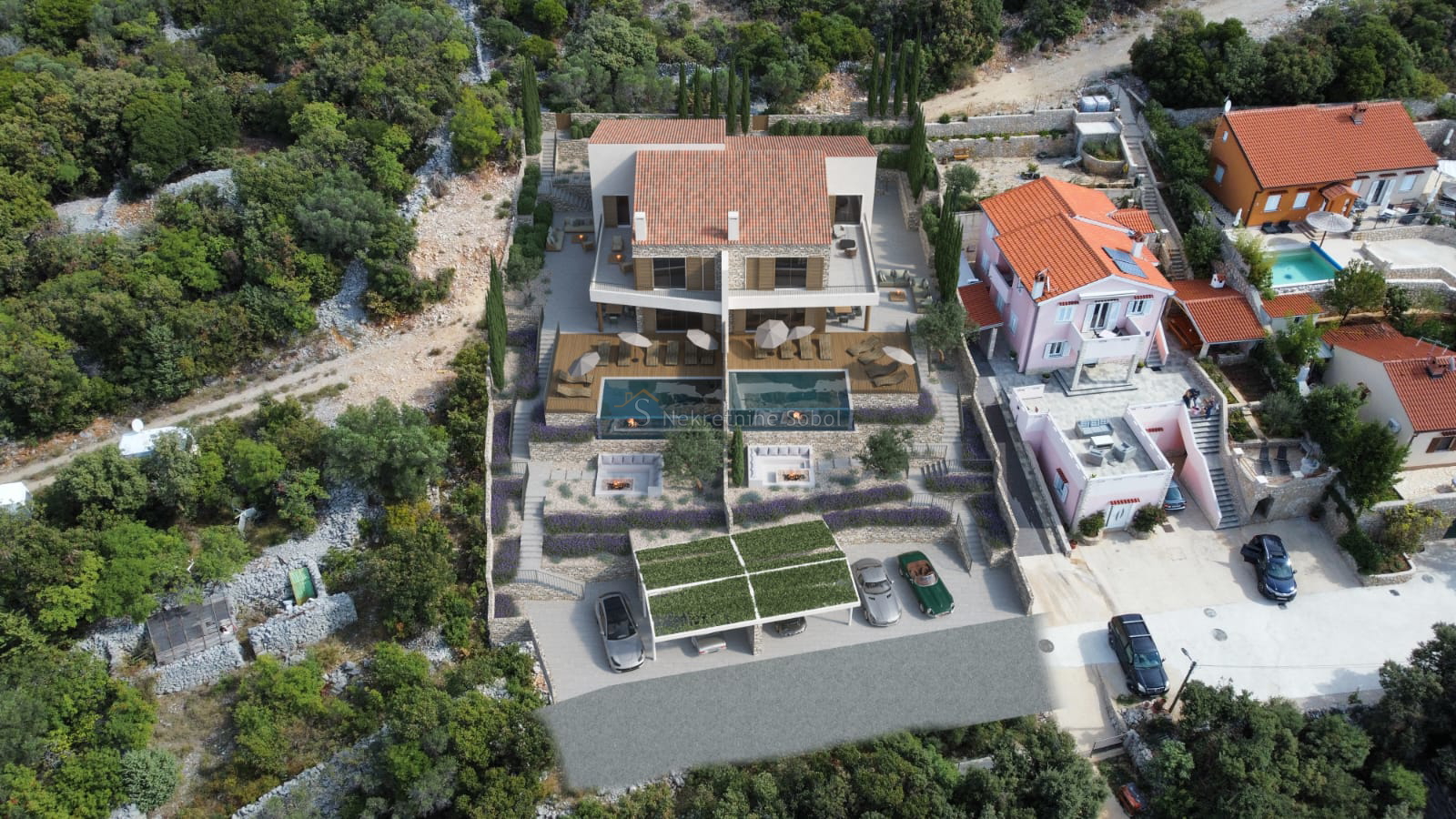 Miholašćica, Otok Cres - Vila, 268 m2