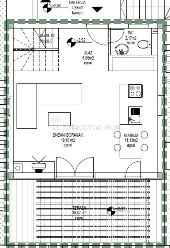 Nerezine, Otok Lošinj - 2S+DB, 83.18 m2