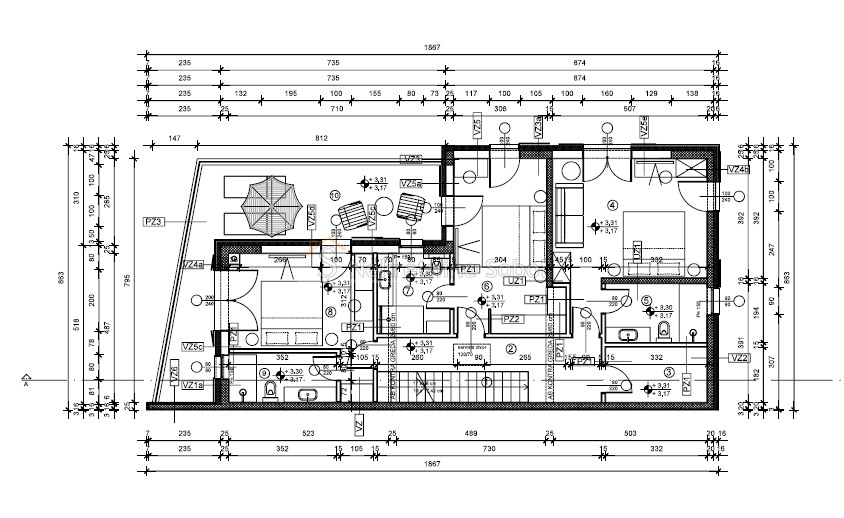Miholašćica, Otok Cres - Vila, 268 m2