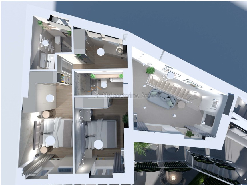 Mali Lošinj - 3S+DB, 120 m2