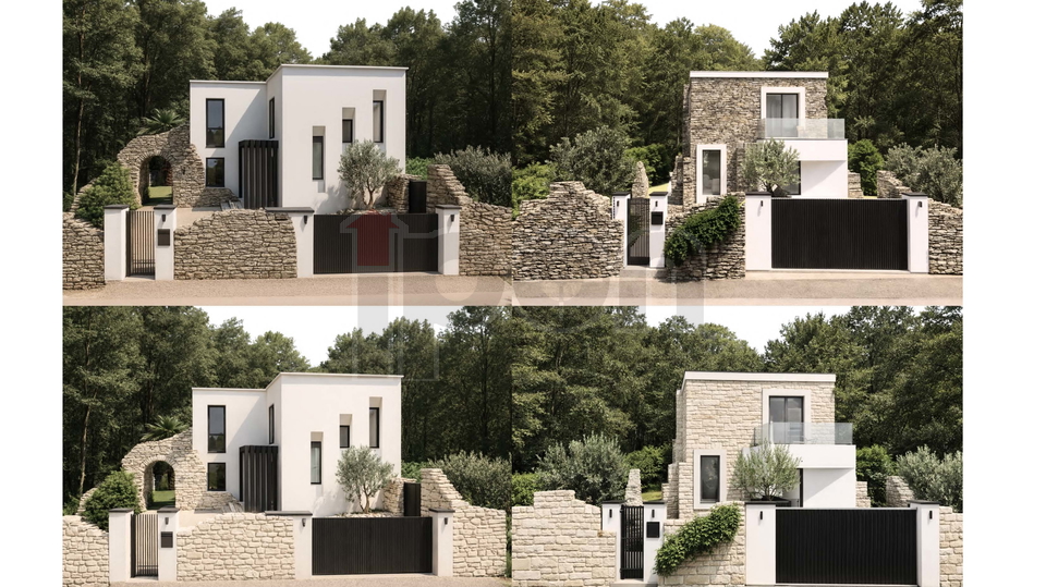 Nede&scaron;&cacute;ina&comma; gra&dstrok;evinsko zemlji&scaron;ta s projektima za izgradnju dvije ville s bazenom&excl;