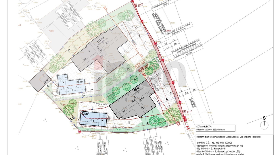 Land&comma; 512 m2&comma; For Sale&comma; Sveta Nedelja - Nede&scaron;&cacute;ina