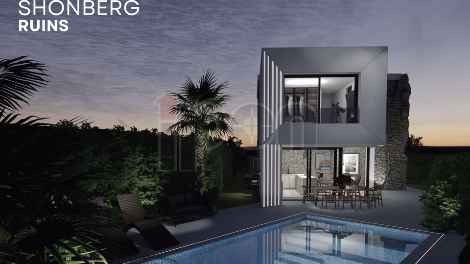 Nede&scaron;&cacute;ina&comma; gra&dstrok;evinsko zemlji&scaron;te s projektom za izgradnju ville s bazenom&excl;