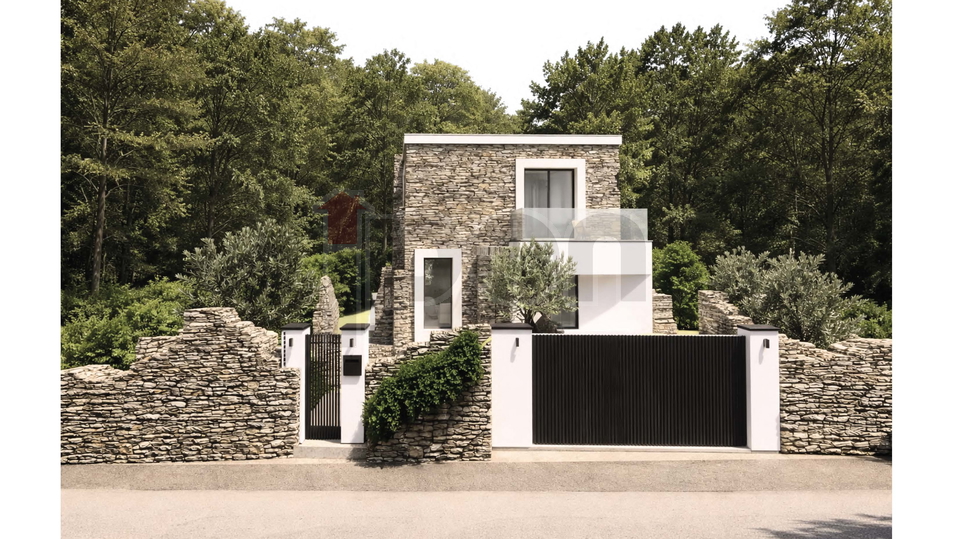 Nede&scaron;&cacute;ina&comma; gra&dstrok;evinsko zemlji&scaron;te s projektom za izgradnju ville s bazenom&excl;