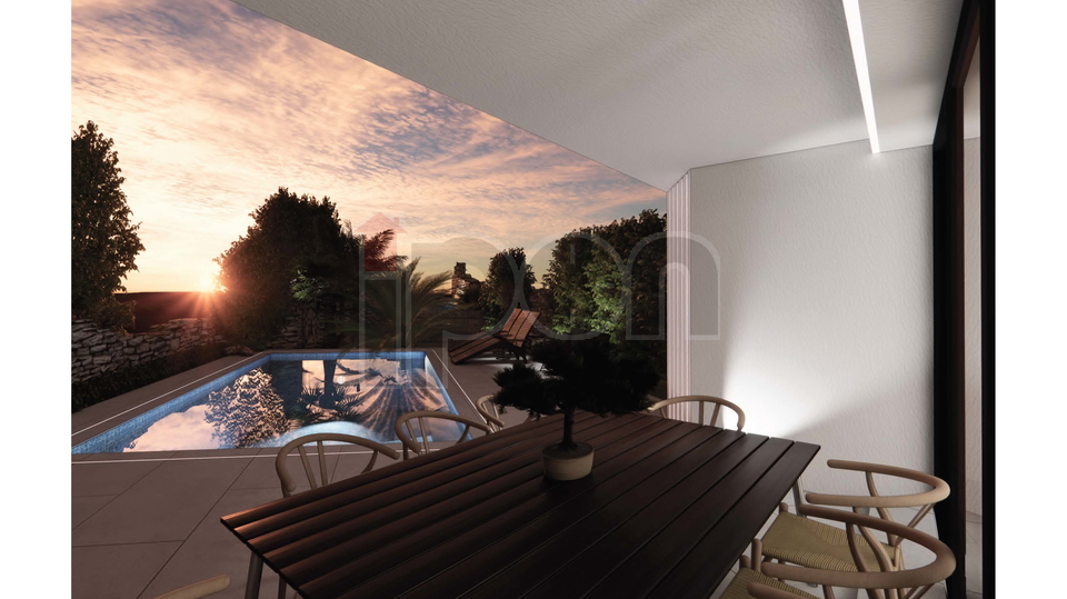 Nede&scaron;&cacute;ina&comma; gra&dstrok;evinsko zemlji&scaron;te s projektom za izgradnju ville s bazenom&excl;