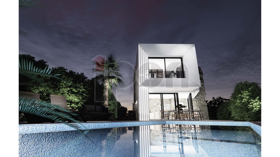 Nede&scaron;&cacute;ina&comma; gra&dstrok;evinsko zemlji&scaron;te s projektom za izgradnju ville s bazenom&excl;