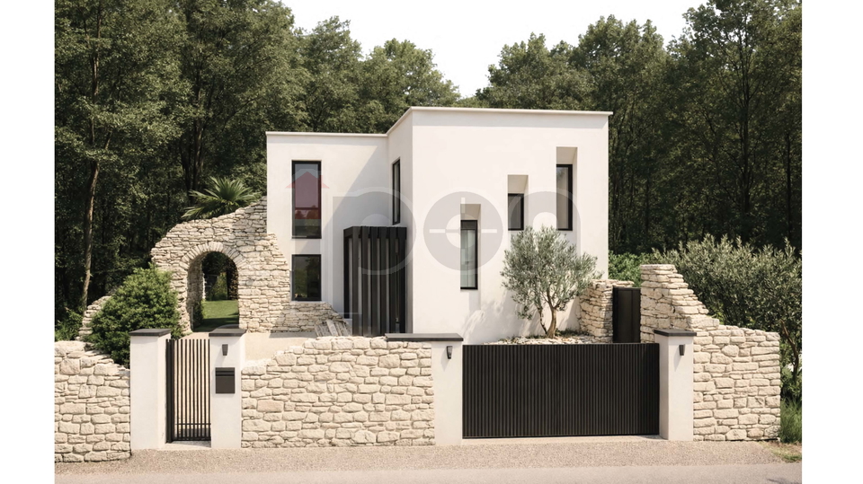 Nede&scaron;&cacute;ina&comma; gra&dstrok;evinsko zemlji&scaron;te s projektom za izgradnju ville s bazenom&excl;