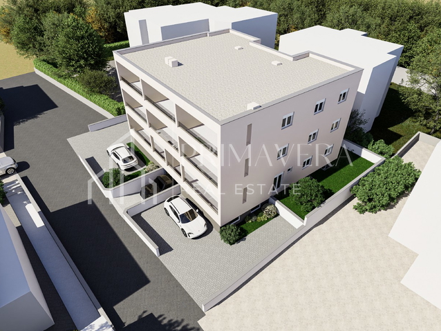 Zadar/Crvene kuće, novogradnja, dvosobni stan S2, prizemlje, vrt