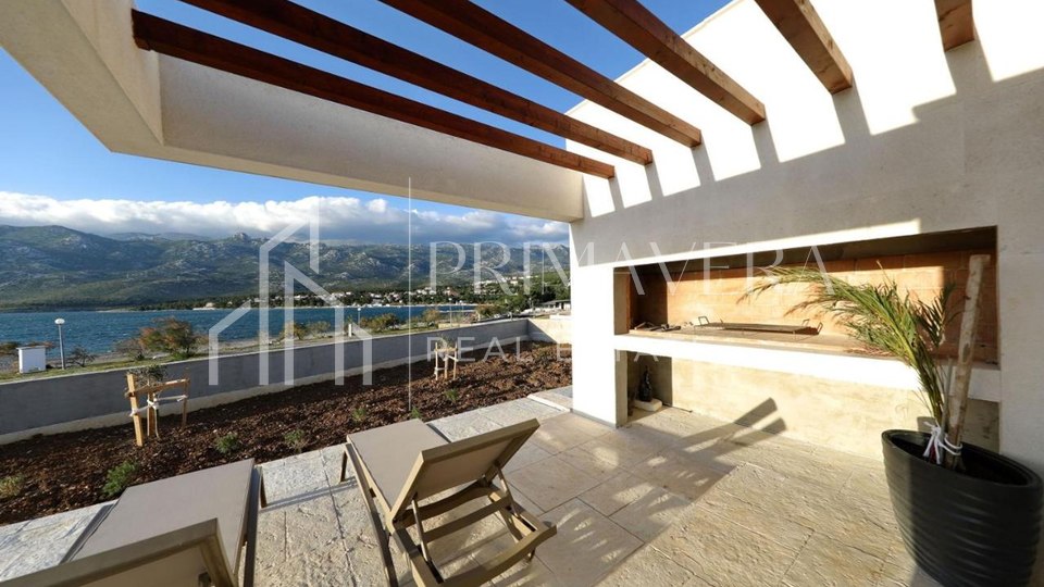 Rovanjska, a beautiful new villa first row to the sea