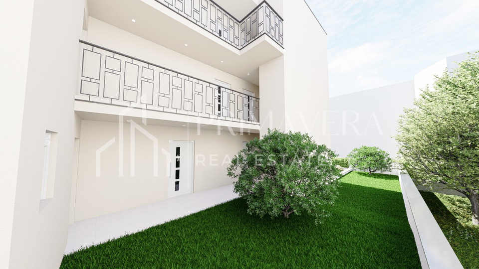 Zadar&sol;Crvene ku&cacute;e&comma; novogradnja&comma; jednosobni stan S1&comma; prizemlje