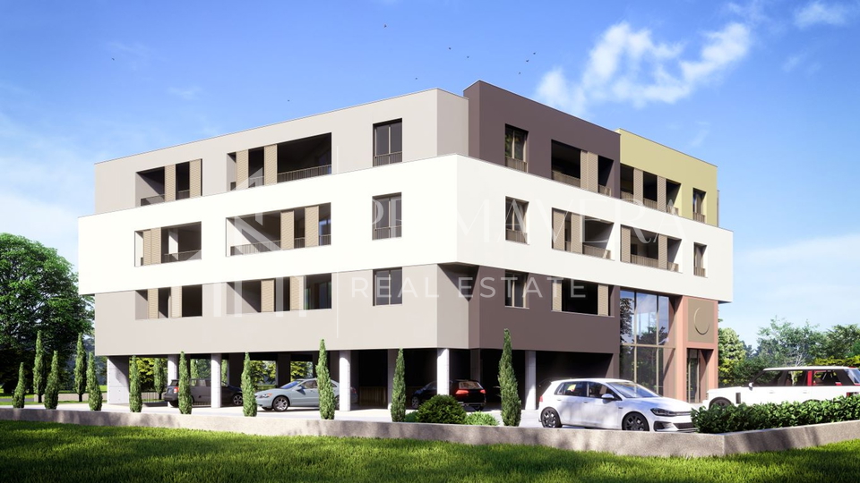 Vidikovac, new building, 2-bedroom apartment S16, roof terrace, 3rd floor, elevator, garage