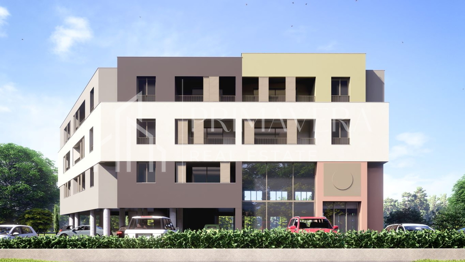 Vidikovac, new building, 2-bedroom apartment S16, roof terrace, 3rd floor, elevator, garage