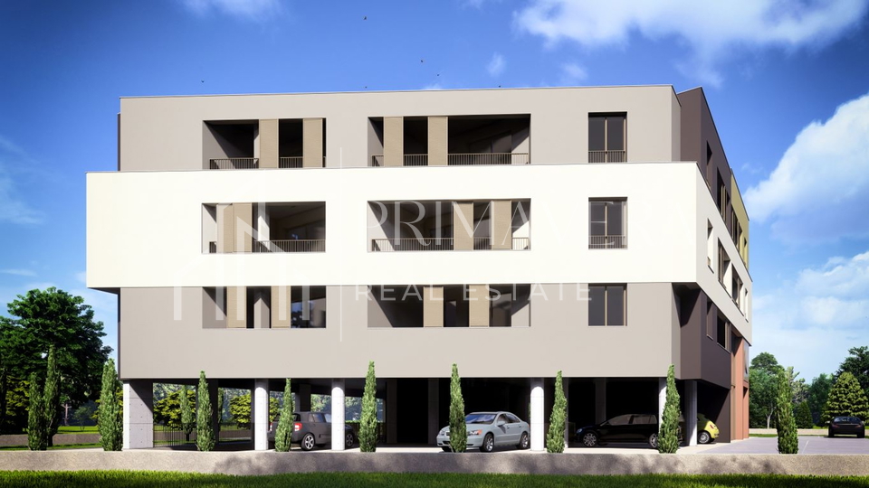 Vidikovac, new building, 2-bedroom apartment S16, roof terrace, 3rd floor, elevator, garage