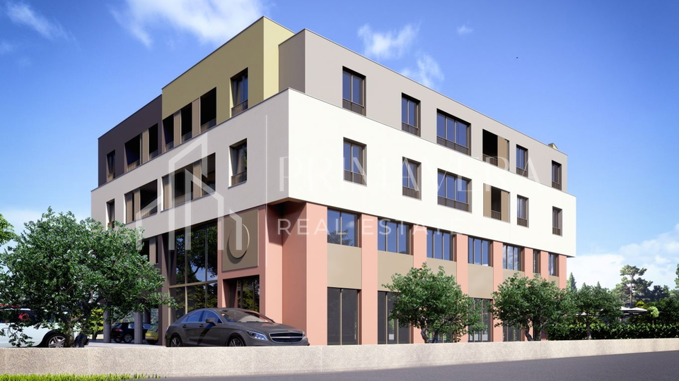 Vidikovac, new building, 2-bedroom apartment S16, roof terrace, 3rd floor, elevator, garage