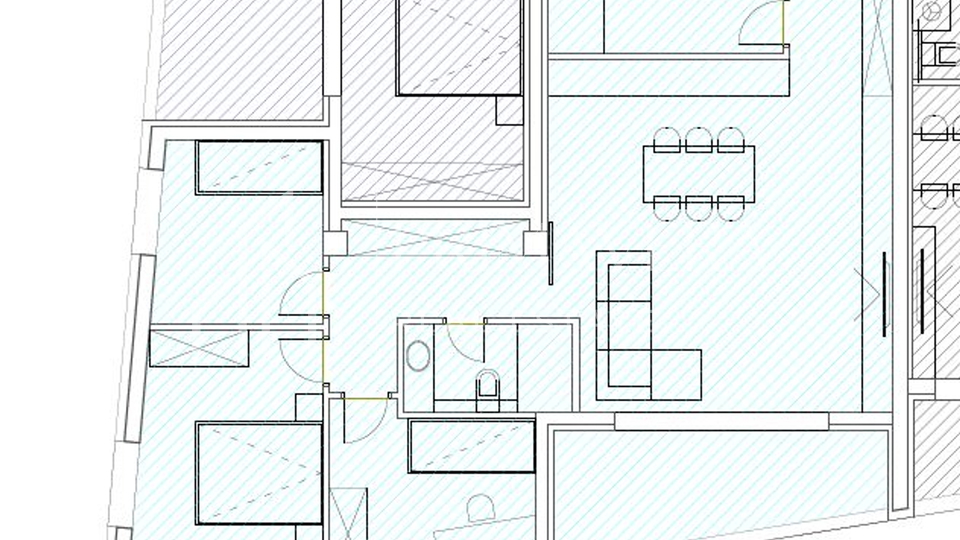 Vidikovac, new building, 2-bedroom apartment S16, roof terrace, 3rd floor, elevator, garage