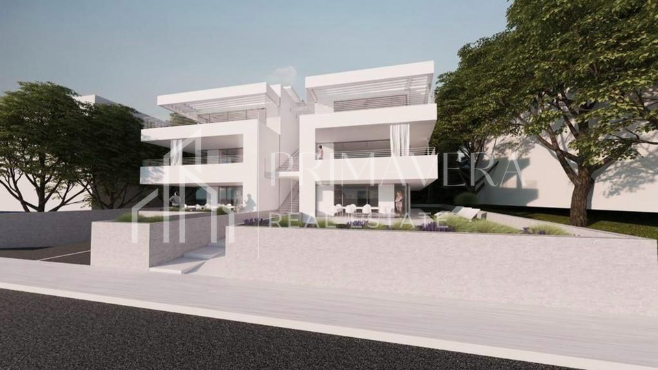 Zadar/Diklo, new building, a luxury threebedroom apartment, 1st floor, S3