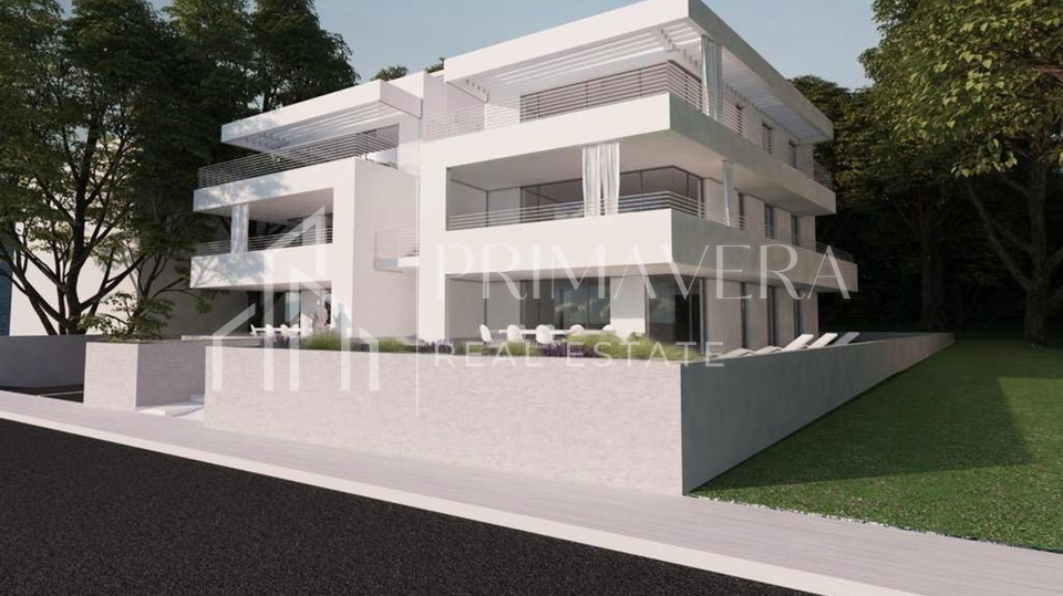 Zadar&sol;Diklo&comma; novogradnja&comma; luksuzan penthouse s krovnom terasom&comma; S6