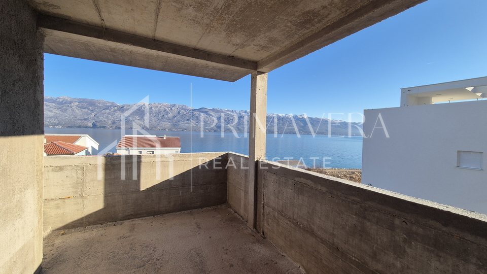 Ražanac, novogradnja, penthouse S4, krovna terasa, prekrasan pogled