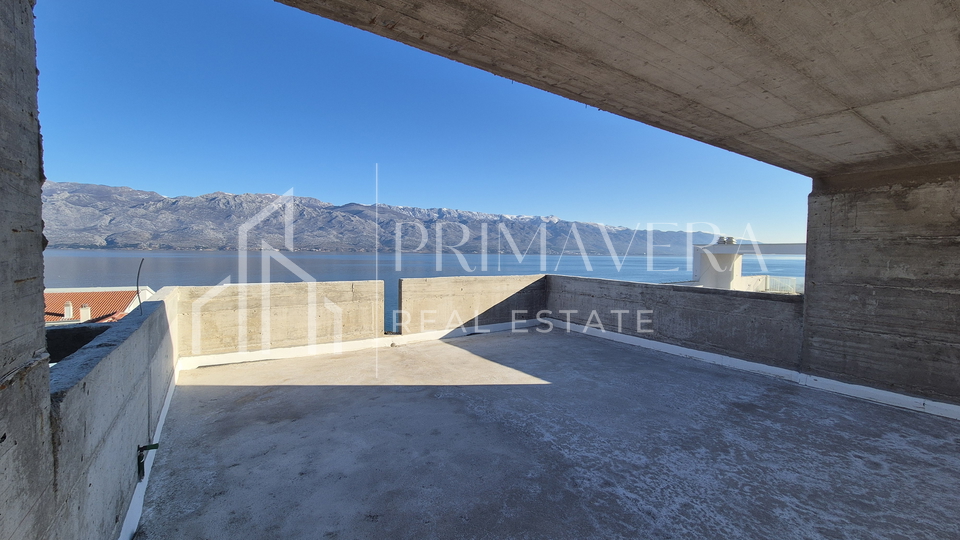 Ražanac, novogradnja, penthouse S4, krovna terasa, prekrasan pogled