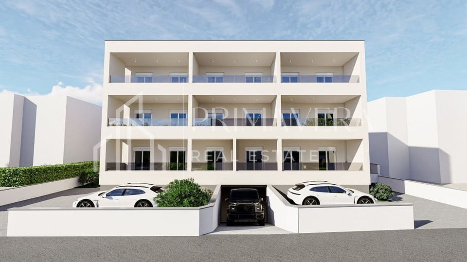 Zadar&sol;Crvene ku&cacute;e&comma; novogradnja&comma; jednosobni stan S1&comma; prizemlje