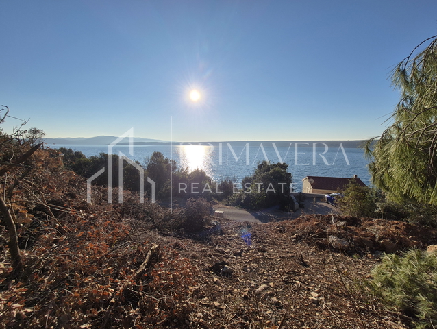 Posedarje, second row to the sea, land with a building permit, beautiful view!