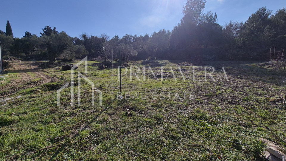 Pašman, Banj, building land, sea view, 694 sqm.