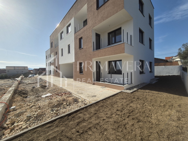 Zadar/Plovanija, new building, a two-bedroom apartment with garden, S2, 95,84 m2