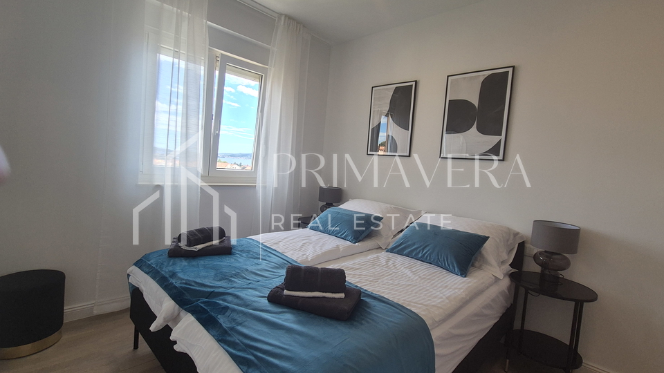 Borik, dvosobni stan s lijepim pogledom na more, 74 m2