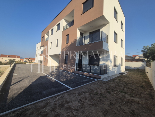 Zadar/Plovanija, new building, a two-bedroom apartment with garden, S2, 95,84 m2
