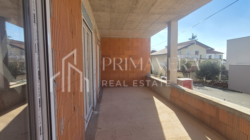 Zadar&sol;Crvene ku&cacute;e&comma; novogradnja&comma; jednosobni stan S1&comma; prizemlje