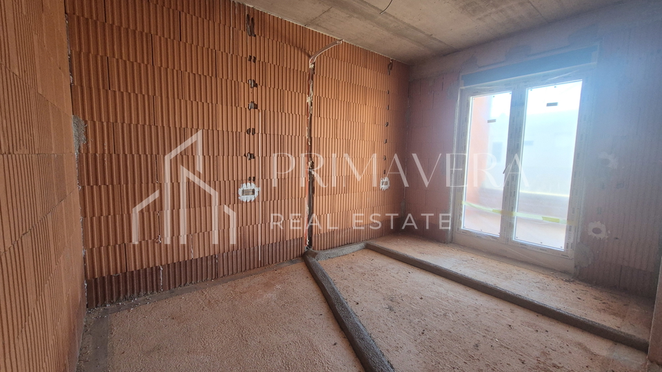 Zadar&sol;Crvene ku&cacute;e&comma; novogradnja&comma; jednosobni stan S1&comma; prizemlje