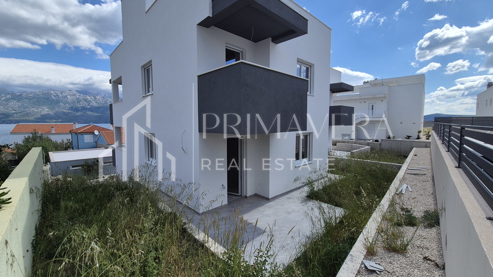 Ra&zcaron;anac&comma; new building&comma; 70m from the sea&comma; apartment S1&comma; garden&comma; sea view