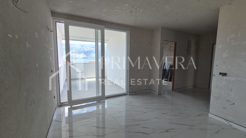 Ra&zcaron;anac&comma; new building&comma; penthouse S3&comma; roof terrace&comma; beautiful sea view
