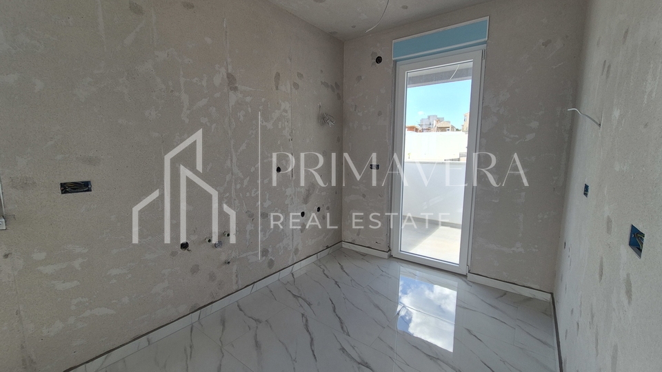 Ra&zcaron;anac&comma; new building&comma; penthouse S3&comma; roof terrace&comma; beautiful sea view