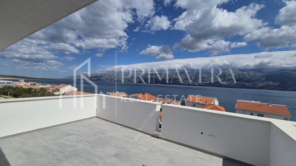 Ra&zcaron;anac&comma; new building&comma; penthouse S4&comma; roof terrace&comma; beautiful sea view