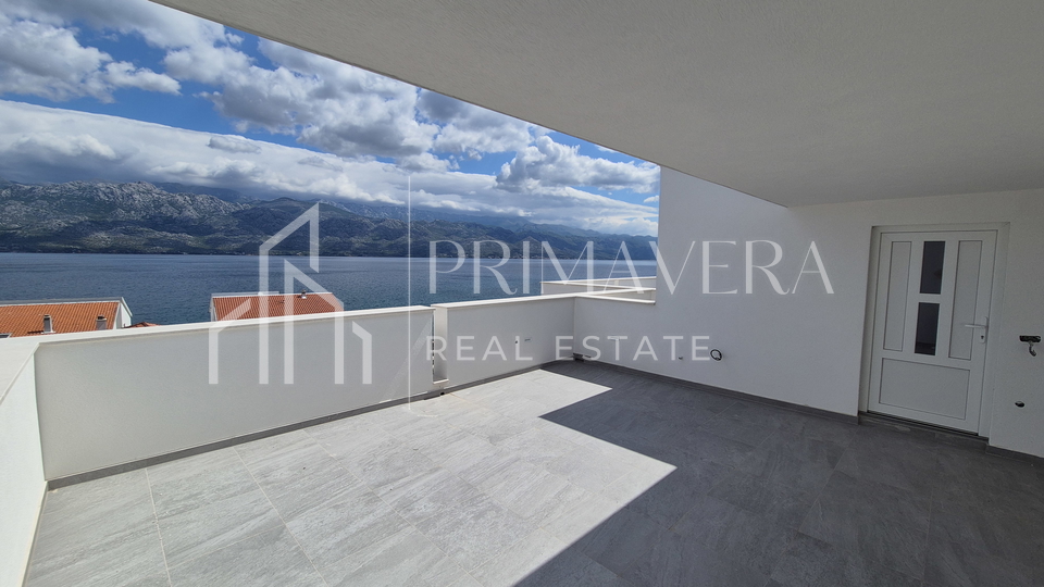 Ra&zcaron;anac&comma; new building&comma; penthouse S3&comma; roof terrace&comma; beautiful sea view
