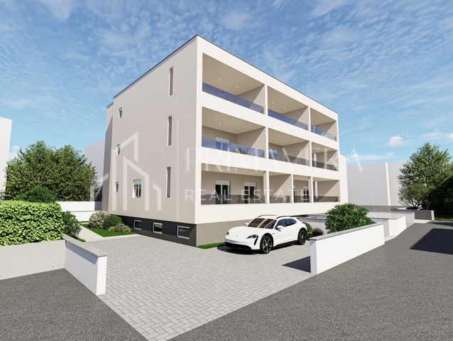 Zadar/Crvene kuće, novogradnja, jednosobni stan S1, prizemlje