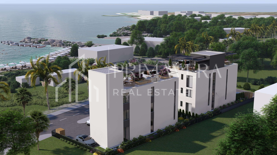 Suko&scaron;an&comma; exclusive project 1st row to the sea&comma; a three bedroom apartment