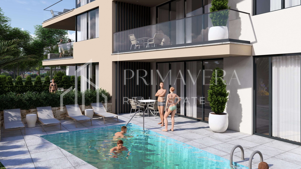 Suko&scaron;an&comma; exclusive project 1st row to the sea&comma; a three bedroom apartment