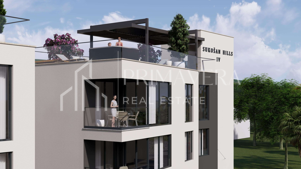 Suko&scaron;an&comma; exclusive project 1st row to the sea&comma; a three bedroom apartment