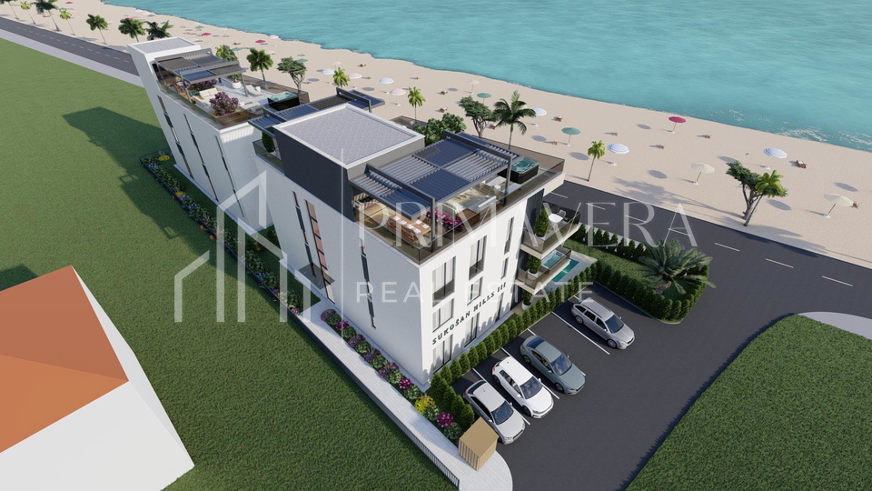 Suko&scaron;an&comma; exclusive project 1st row to the sea&comma; a three bedroom apartment