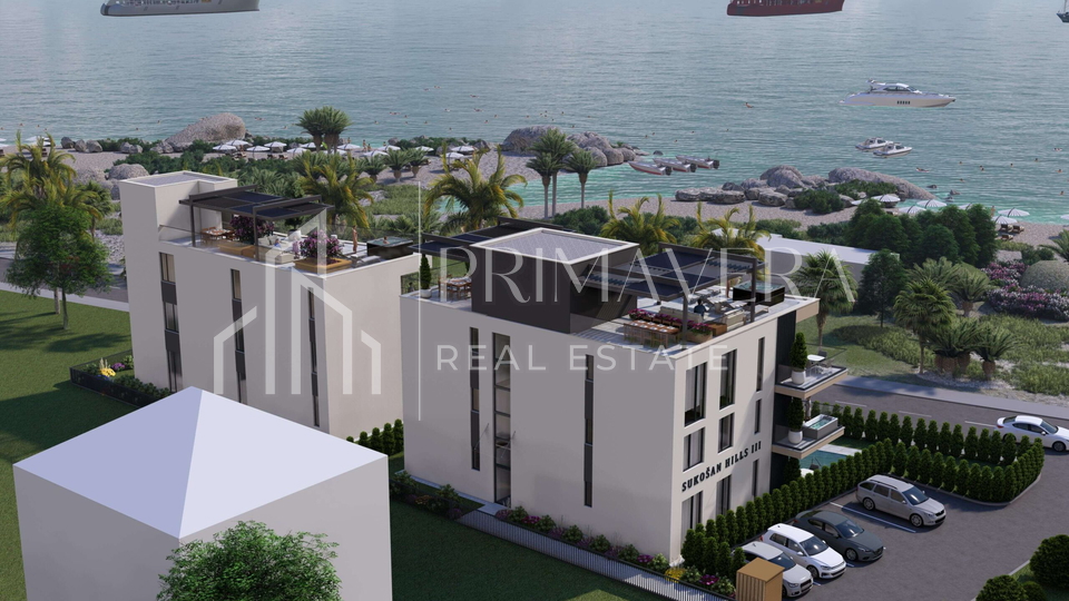 Suko&scaron;an&comma; exclusive project 1st row to the sea&comma; a three bedroom apartment
