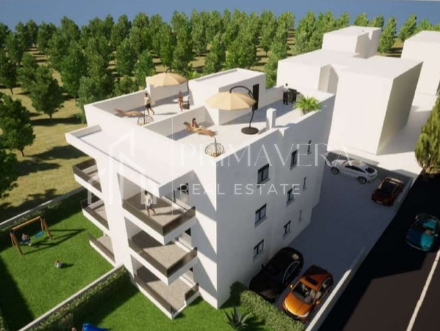 Pakoštane, new building, apartment on the 2nd floor with a roof terrace