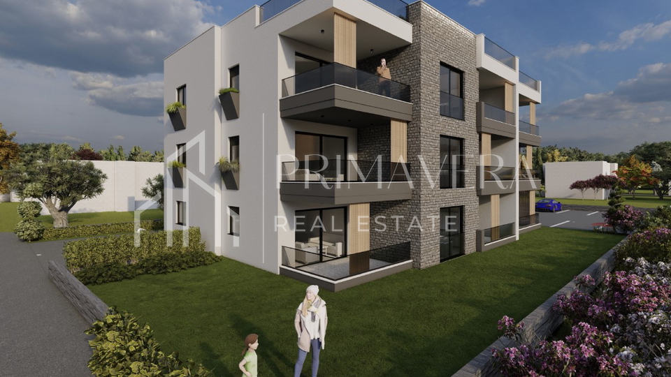 Zadar - Vidikovac&comma; dvosoban stan s krovnom terasom u novogradnji&comma; 102&comma;26 m2&comma; S7