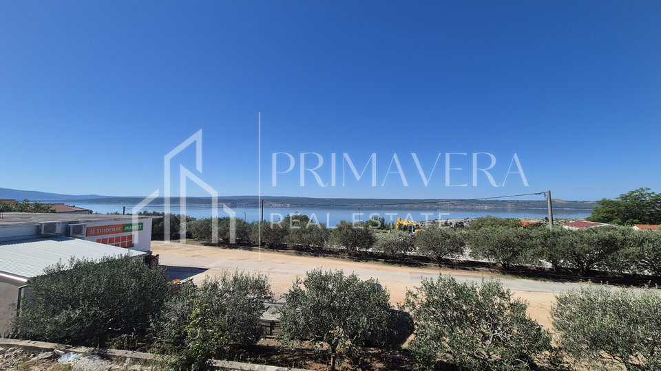 Maslenica&comma; new building&comma; 2bedroom flat with a sea view &plus; garage