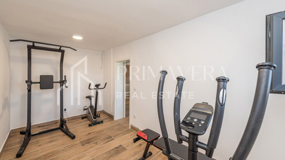 Posedarje, a unique pool villa, 1st row to the sea